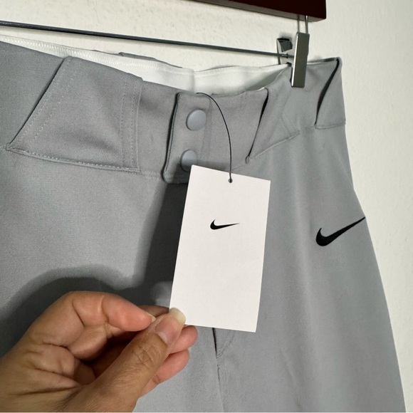 Nike men Vapor Select Knicker Baseball gray cropped Pants size M NWT - Picture 4 of 13